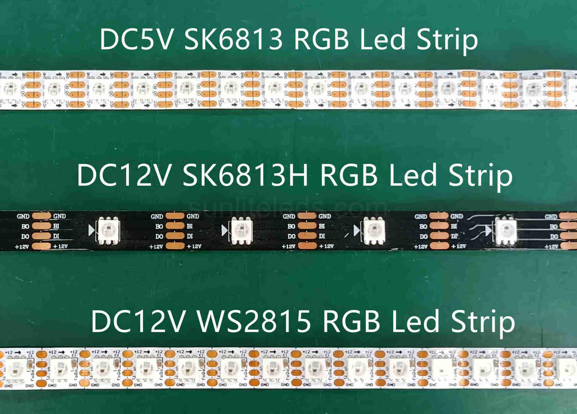 Comparação de Fitas de LED de Nova Geração WS2815 vs SK6813 vs APA107